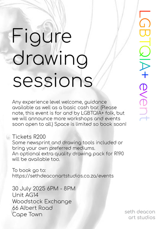 LGBTQIA+ Figure Drawing Session