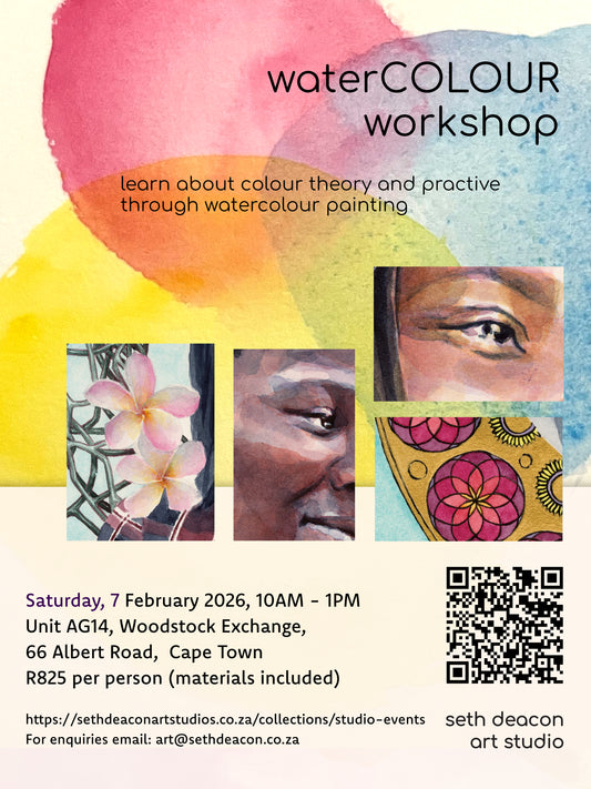 waterCOLOUR workshop - Gain confidence with colour and pigment in this intimate workshop